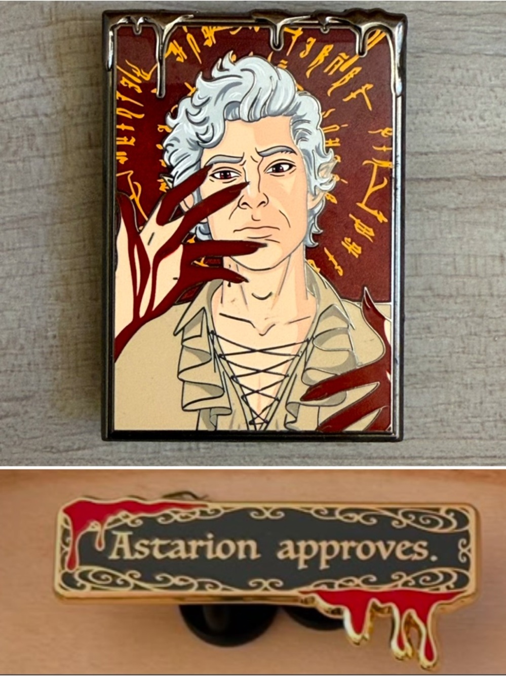 BALDUR’S GATE • ASTARION Pin Bundle!